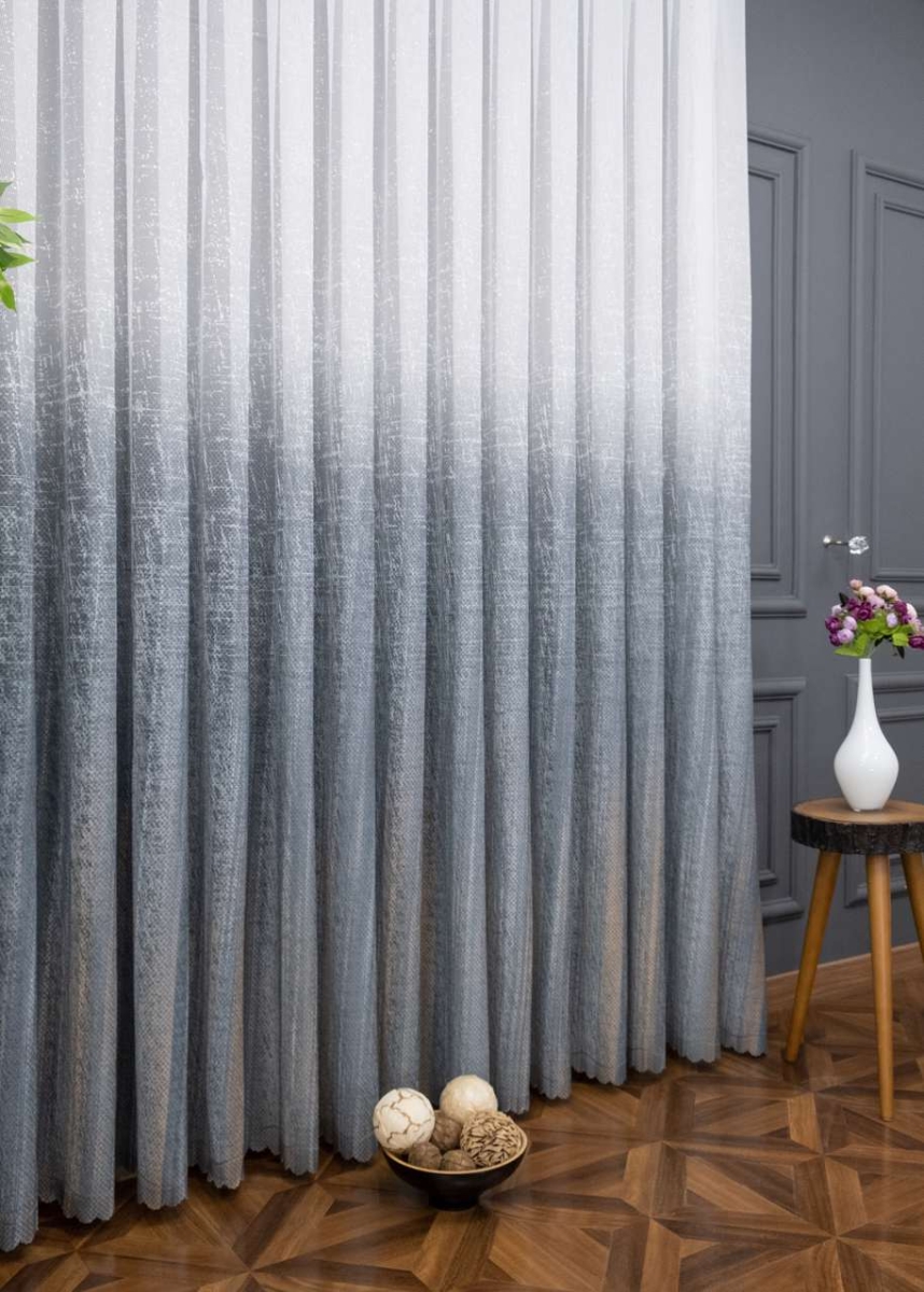 Pardes Tül Perde – Model Damascus GRİ