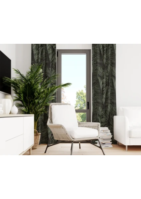 Mun Home Dijital Baskılı Fon Perde Tek Kanat 140 x 260 cm Kenar Katlamalı Dikişli