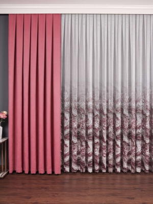 Pardes Tül Perde – Model Hayal Pudra