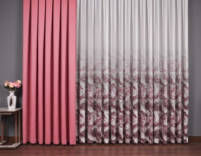 Pardes Tül Perde – Model Hayal Rose